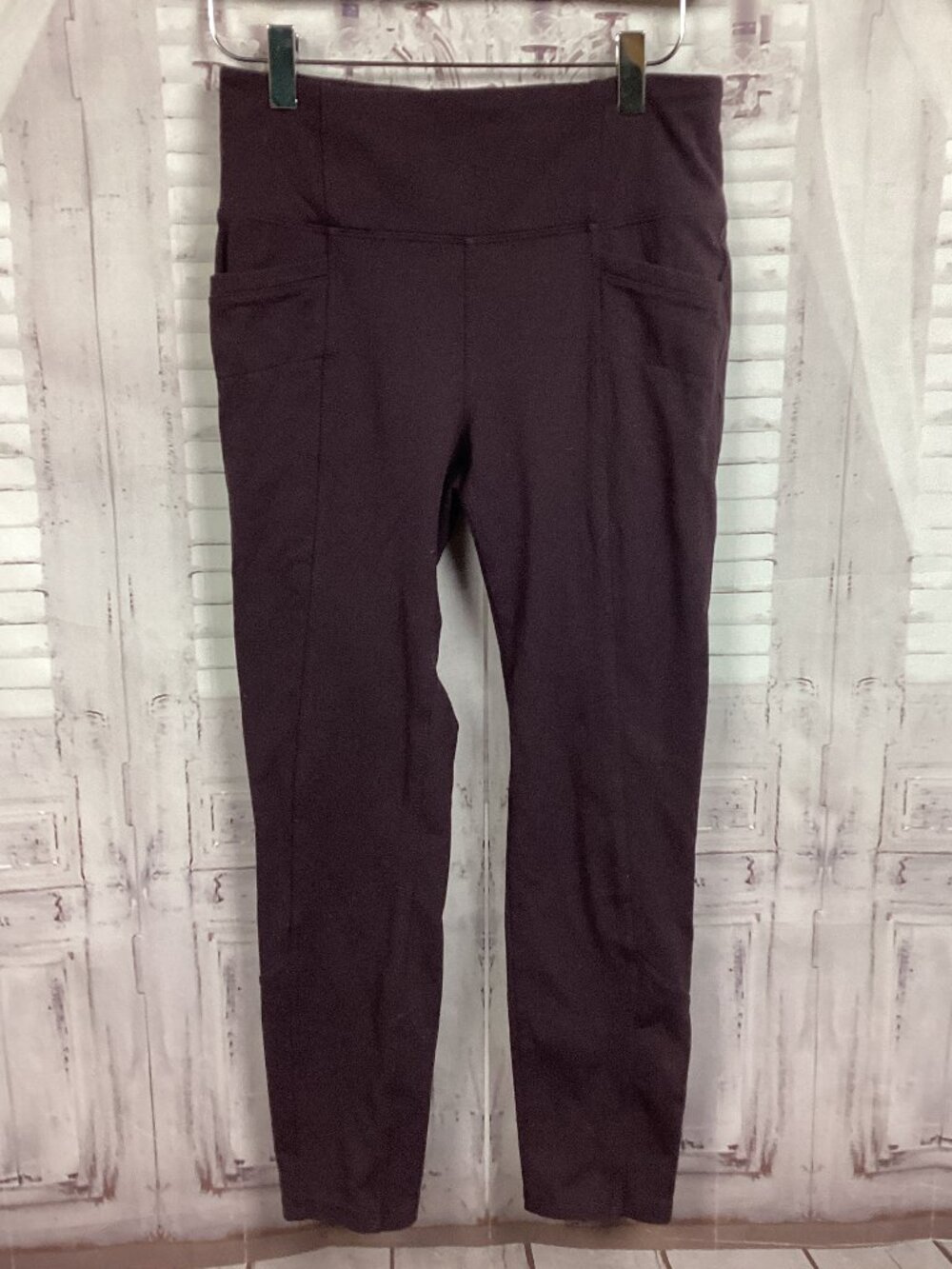 Athleta Brown Gray Pants S